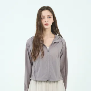 【GIORDANO 佐丹奴】女裝涼感抗UV輕薄外套(70 石英紫)