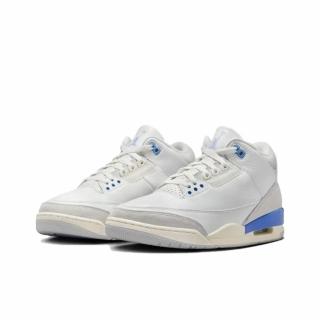 【NIKE 耐吉】Air Jordan 3 Lucky Shorts 幸運短褲 白藍 AJ3 運動鞋 休閒鞋 男鞋 CT8532-101