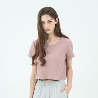 【GIORDANO 佐丹奴】女裝SORONA坑紋上衣 Spring Adventure系列(47 豆沙粉紅)
