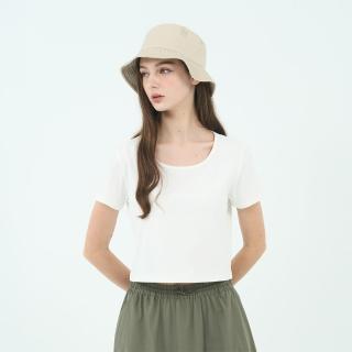 【GIORDANO 佐丹奴】女裝SORONA坑紋上衣 Spring Adventure系列(02 皎白)