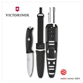 【VICTORINOX 瑞士維氏】VENTURE PRO 戶外專業直刀/黑(3.0903.3F)
