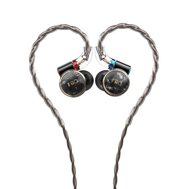 【FiiO】FD3 類鑽石振膜動圈MMCX可換線耳機(鈦晶黑)