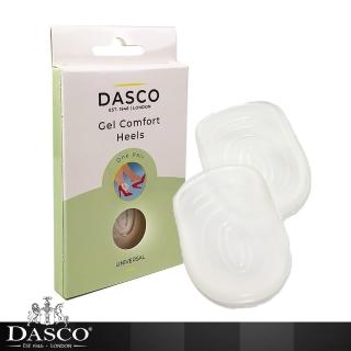 【DASCO 伯爵】6126矽膠腳跟舒適墊(後跟墊 足跟墊 半墊 鞋墊 矽膠 減壓 止痛)