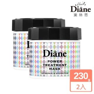【Moist Diane 黛絲恩】3D結構修護鑽光髮膜230g x2