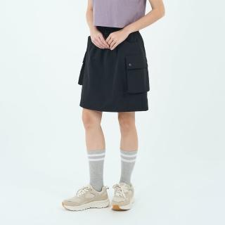 【GIORDANO 佐丹奴】女裝3M防潑水短褲裙 Spring Adventure系列(09 標誌黑)