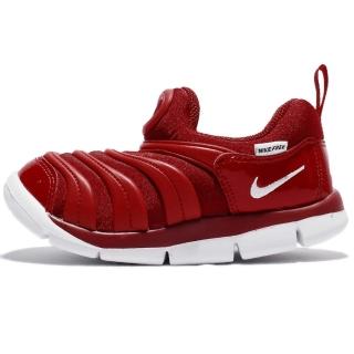 【NIKE 耐吉】DYNAMO FREE TD 小童 童鞋 運動鞋 毛毛蟲鞋 學步鞋 紅白(343938621)