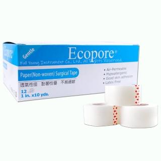 【Ecopore】春田 醫療低過敏膠帶 1吋 12入/盒(PE材質)