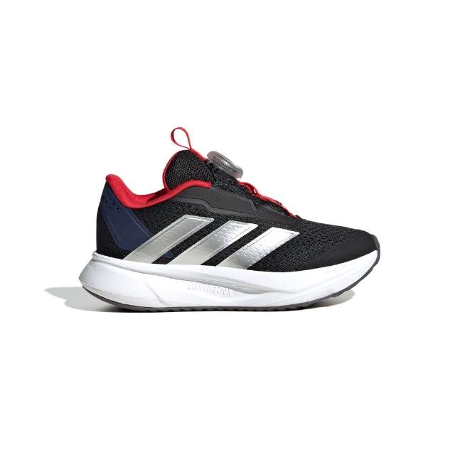 【adidas 愛迪達】Duramo SL2 Boa 中童 黑紅色 運動 休閒 旋鈕鬆緊 小朋友 跑鞋 慢跑鞋 IH3603