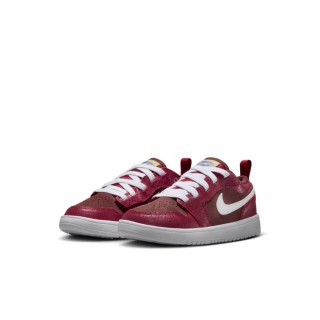 【NIKE 耐吉】運動鞋 休閒鞋 女鞋 中大童 男鞋 JORDAN 1 LOW ALT SE PS 紅棕 麂皮 魔鬼氈 吐司(HF3204200)