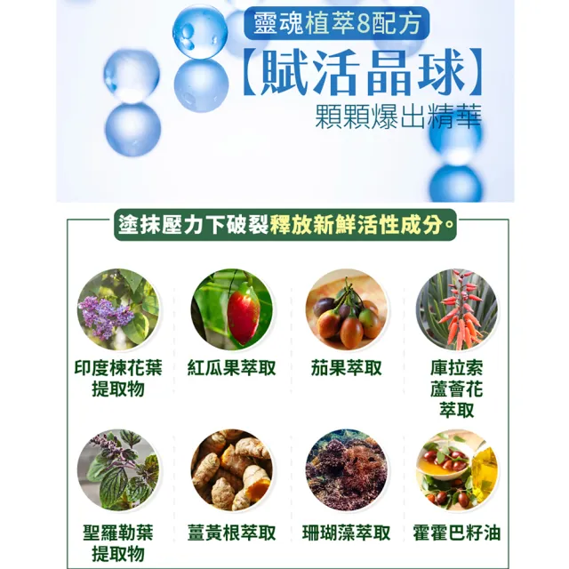 【古寶無患子】SOAPBERRY全方位緊緻晶球水凝霜50g(南極海洋醣蛋白/保濕/撫紋)