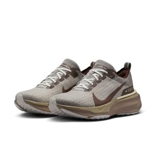 【NIKE 耐吉】慢跑鞋 男鞋 運動鞋 緩震 ZOOMX INVINCIBLE RUN FK 3 泥灰棕 FZ3654-053