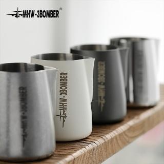 【MHW-3BOMBER】拉花缸經典版3.0-600ML-多色-圓嘴/尖嘴(拉花缸 600ML拉花杯 咖啡打奶缸)