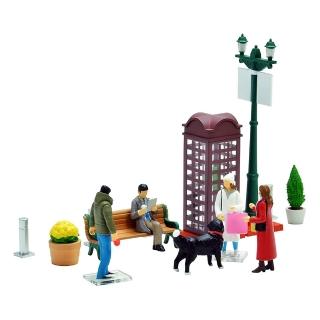 【TOMICA】TOMYTEC Diocolle 64 #Car Snap 09a Holiday town scene(模型)