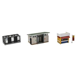 【TOMICA】TOMYTEC Scene 142 Scenary in front Station Set A(模型)