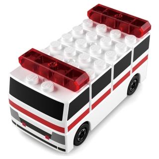 【TOMICA】多美積木 TOMICA&PLARAIL 救護車