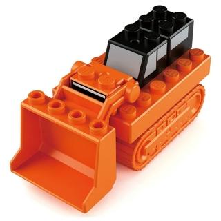 【TOMICA】多美積木 TOMICA&PLARAIL 推土機