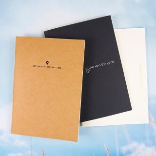【Conifer 綠的事務】70紙跡系列 25K 騎馬釘筆記本 3本組(鋼筆紙 學生筆記本 薄本筆記本)