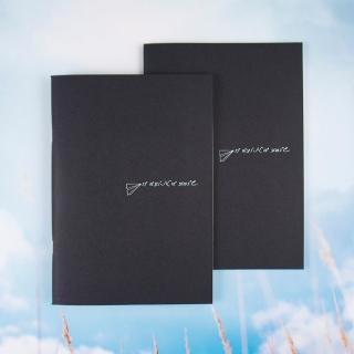 【Conifer 綠的事務】70紙跡系列 25K 騎馬釘筆記本 2本組(鋼筆紙 學生筆記本 薄本筆記本)