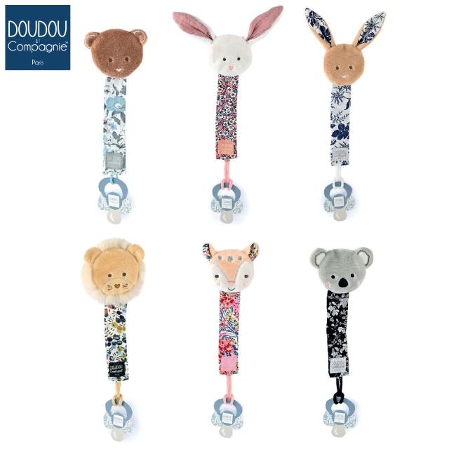 【Doudou 官方直營】花園動物/安撫奶嘴鍊(6款)