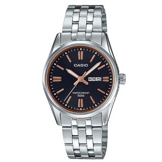 【CASIO 卡西歐】都會淑女鋼帶錶(LTP-1335D-1A2)