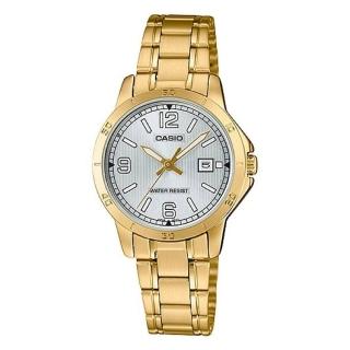 【CASIO 卡西歐】時尚氣質指標石英錶(LTP-V004G-7B2)