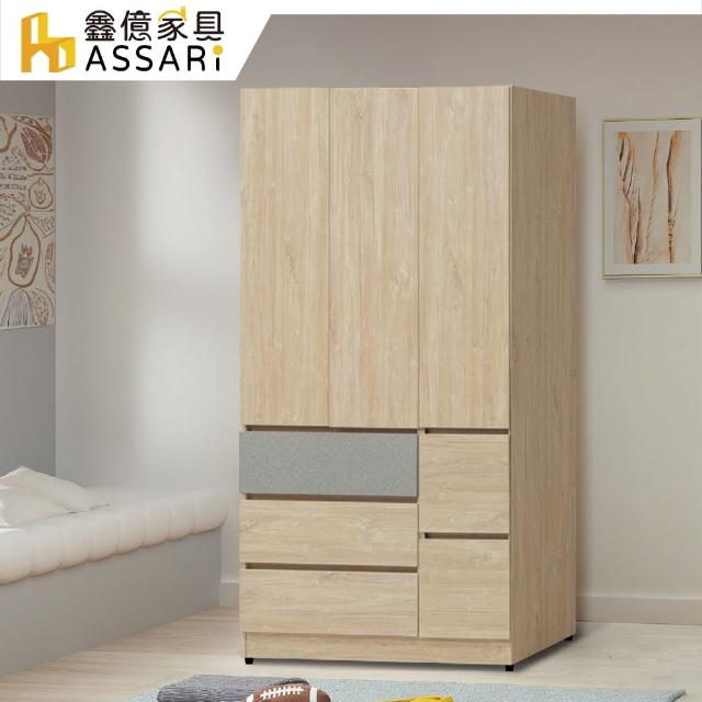 【ASSARI】唯芯4尺收納衣櫃(寬120x深56x高200cm)