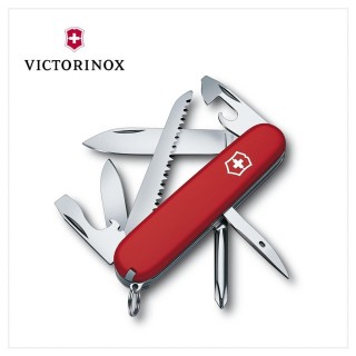 【VICTORINOX 瑞士維氏】Hiker 瑞士刀/紅/13用/91mm(1.4613)