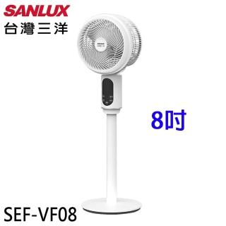 【SANLUX 臺灣三洋】8吋 語音聲控 DC循環扇 桌立扇(SEF-VF08)