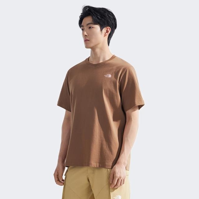 【The North Face】短袖上衣 男 女 中性 U RLX VDAY SS TEE GRAPHIC 卡其 NF0A8D7U6IH