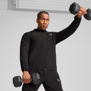 【PUMA】外套 男 運動風衣外套 歐規 FLEX 黑 52673301