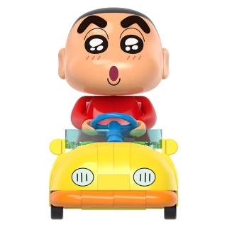 【Qman 啟蒙積木】KEEPPLAY 蠟筆小新 童年黃色小車