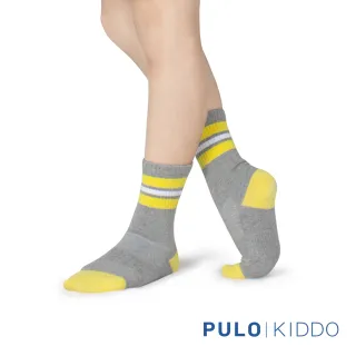 【PULO】2雙組 學院撞色條紋抗菌童襪(兒童除臭襪/除臭襪/消臭襪/童襪/條紋襪/襪/襪子/男女襪)