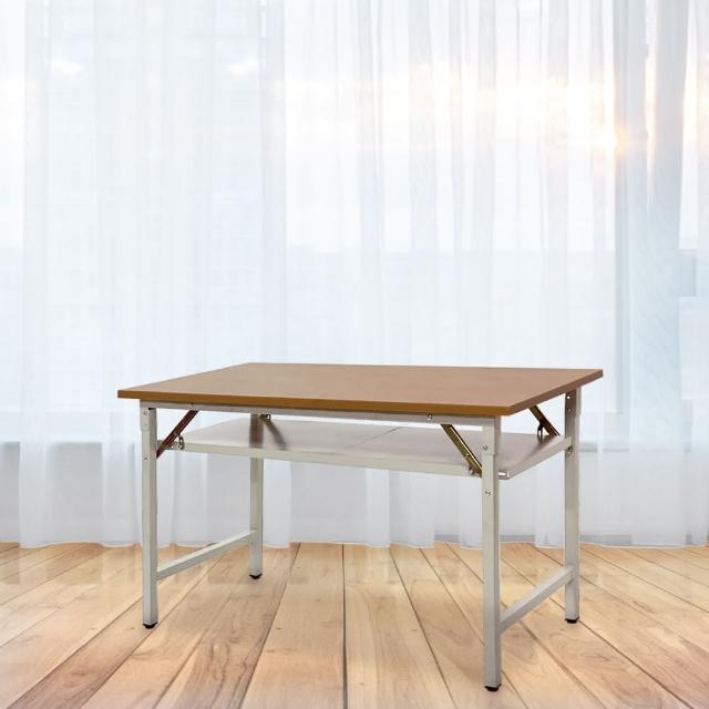 【Build dream 築夢家具】4尺 防水塑鋼家具 摺疊 折合桌 工作桌 會議桌 辦公桌 120×60×74cm