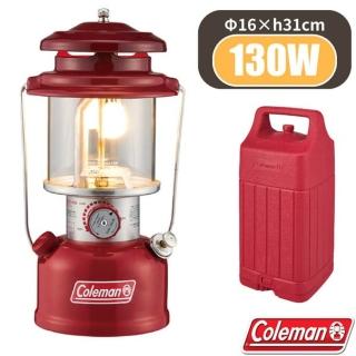 【Coleman】經典單燈蕊氣化燈 130W.汽化燈.露營燈/附手提燈盒(CM-24001)