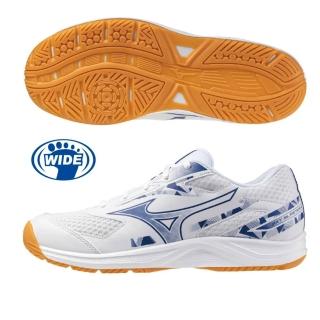 【MIZUNO 美津濃】羽球鞋 男鞋 女鞋 運動鞋 SKY BLASTER 白藍 71GA253311