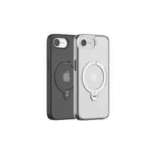 【TORRAS 圖拉斯】Ostand Spin iPhone 16E MagSafe支點旋轉磁吸支架防摔手機殼