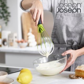 【Joseph Joseph】旋轉收納打蛋器(混合 打發 攪拌 適用不沾鍋)