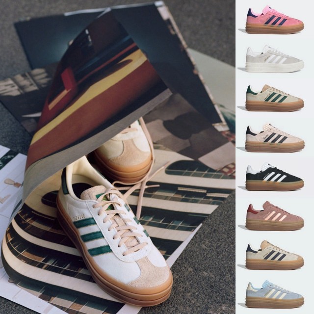 【adidas 愛迪達】GAZELLE BOLD 運動休閒鞋(H06122/HQ6893/IE0876/JH9666/IE0429/JQ7776/ID7056/JQ5126)