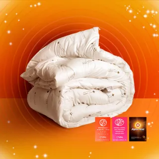 【Embrace 英柏絲】100%健康防蹣抗菌發熱雙人被 冬被 6x7尺(台灣製-日本大和JIS☆防蹣認證)