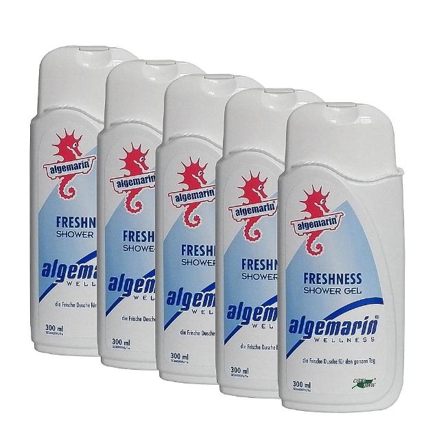 【德國海馬Algemarin】清新香水沐浴露300ml(五入組)