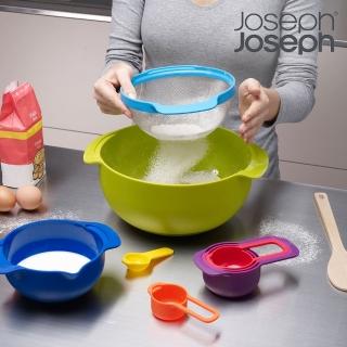 【Joseph Joseph】Nest系列 多功能攪拌量測盆9件組(烘焙 打蛋盆 調理 瀝水 篩網 量匙)
