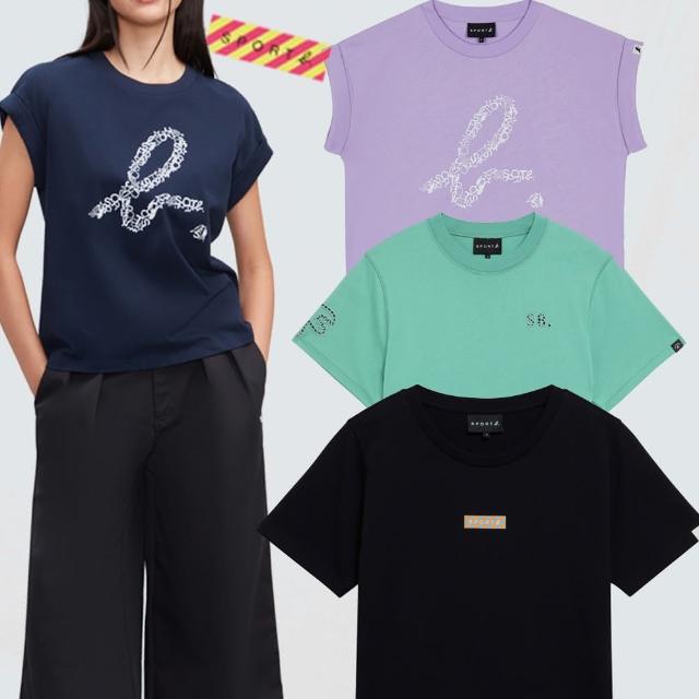【agnes b.】sport b. 女裝 Dino 刺繡T恤(多色)