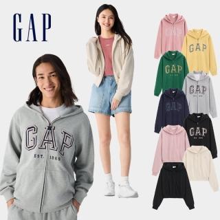 【GAP】男女裝 Logo刺繡/短版連帽外套-多款可選(720972&725754)