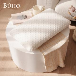 【BUHO 布歐】3D立體泡泡絨釋壓助眠記憶枕-麵包款(1入)