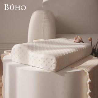 【BUHO 布歐】3D立體泡泡絨人體工學波浪記憶枕-經典款(1入)
