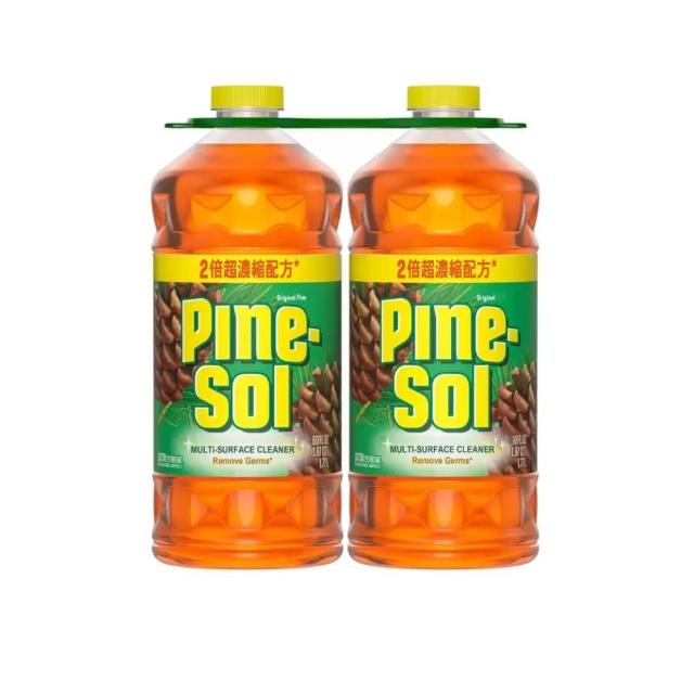 【Star 星】Pine-Sol松木香 兩倍濃縮多用途清潔劑(兩倍濃縮1.77公升 X 2入)