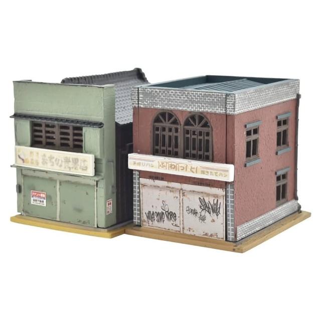 【TOMICA】TOMYTEC 建築收藏 - 173 空置物件組B(模型)