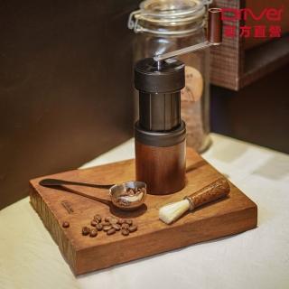 【Driver】好事多磨精緻咖啡磨豆組(手搖磨豆機 磨豆機 咖啡豆匙 咖啡清潔刷 手沖咖啡組)