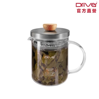 【Driver】冷熱兩用泡茶壺-400ml(泡茶壺 沖茶壺 熱茶壺 沏茶壺 冷水壺 耐熱玻璃壺 玻璃壺 沖泡茶壺)
