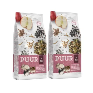 【Whitte Molen 荷蘭偉特】純天然迷你倉鼠飼料 400g/包；兩包組(迷你倉鼠 倉鼠飼料 倉鼠主食)